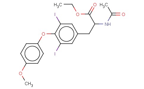 ETHYL 2-(ACETYLAMINO)-3-[3,5-DIIODO-4-(4-METHOXYPHENOXY)PHENYL]PROPANOATE
